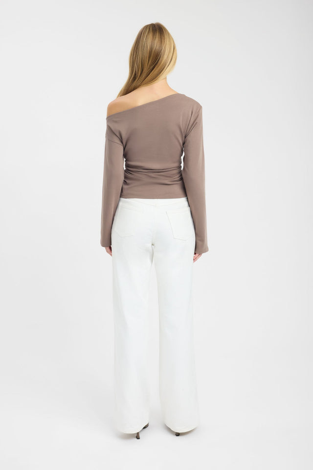 Nova Off Shoulder Long Sleeve Top
