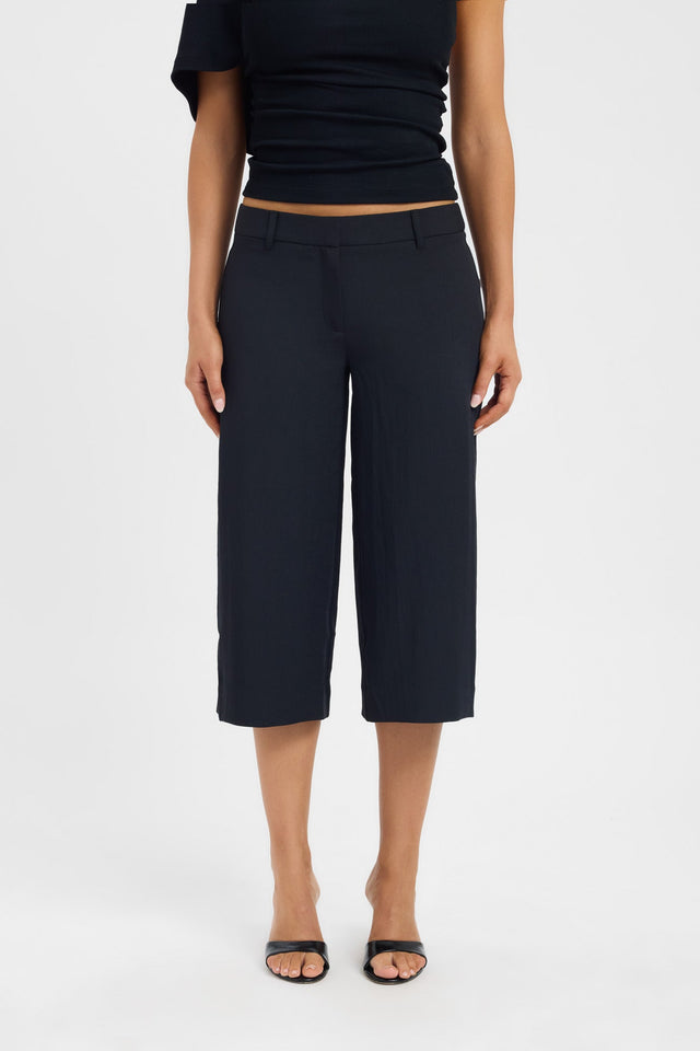 back Ariel Cropped Pant Kookai Wide-leg Mid-rise womens-regular-pants 