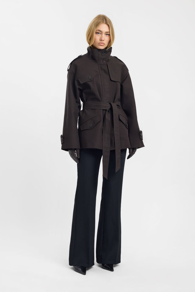 Leon Belted Trench