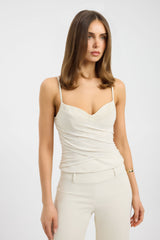Oyster Mesh Bra Top