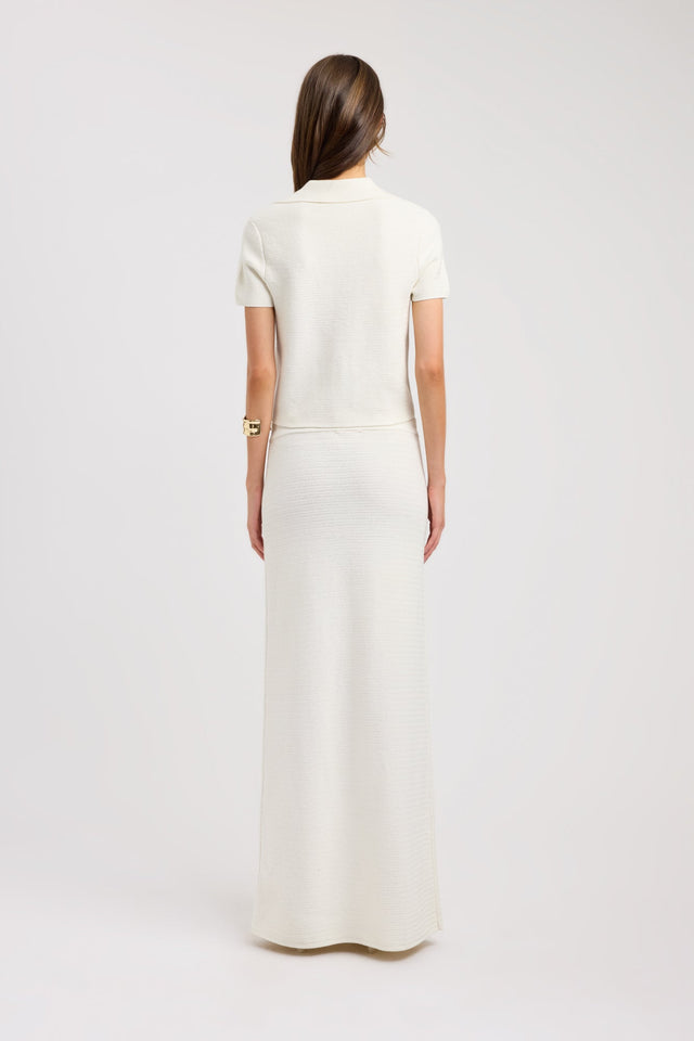 back Florida Maxi Skirt Kookai Straight Maxi womens-skirts 