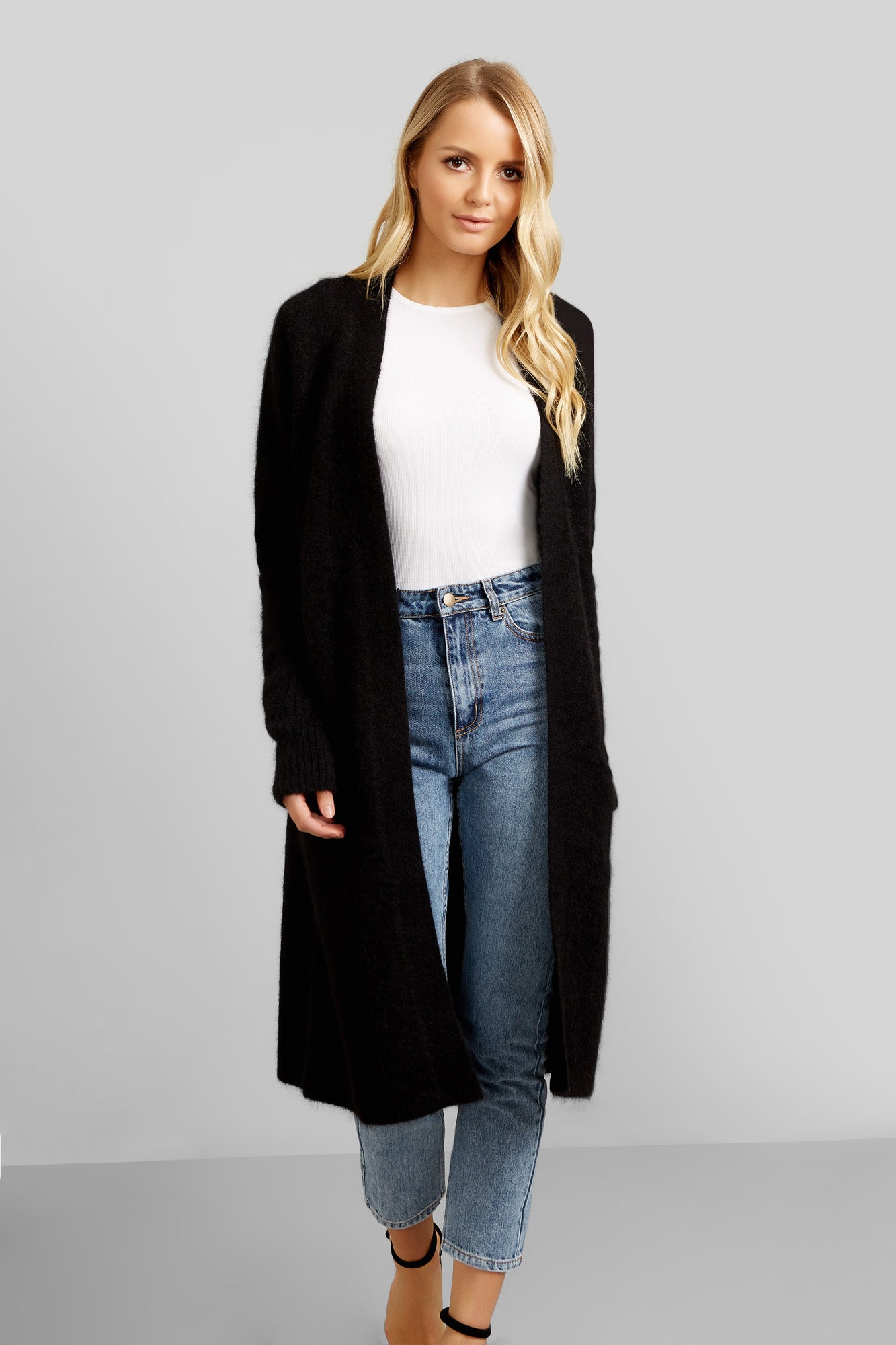 Buy Casey Luxe Cardigan Black Online | United Kingdom